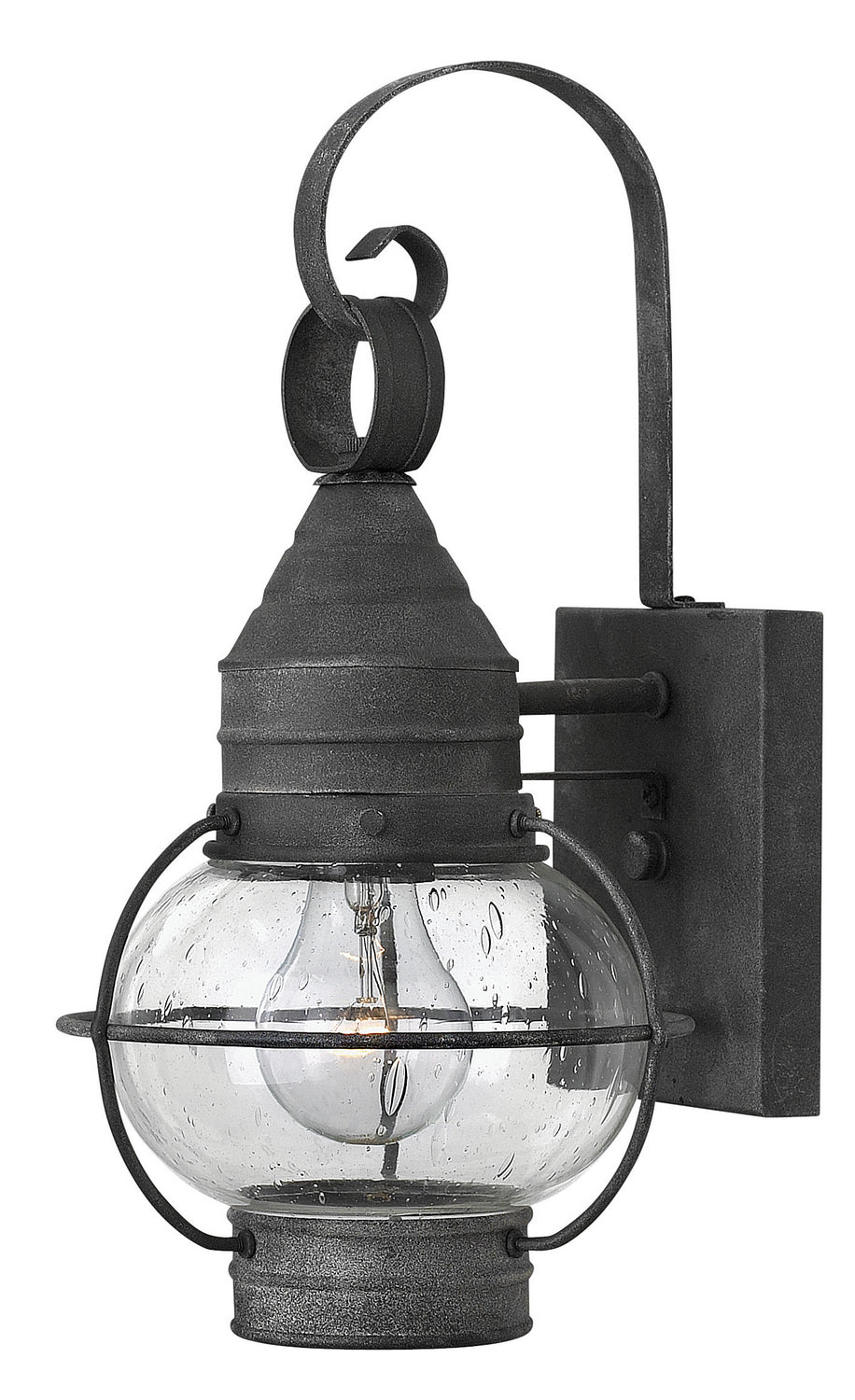 Cape Cod LED Wall Mount in Aged Zinc - available from The Lighting Shoppe, trusted by Canadian homeowners
