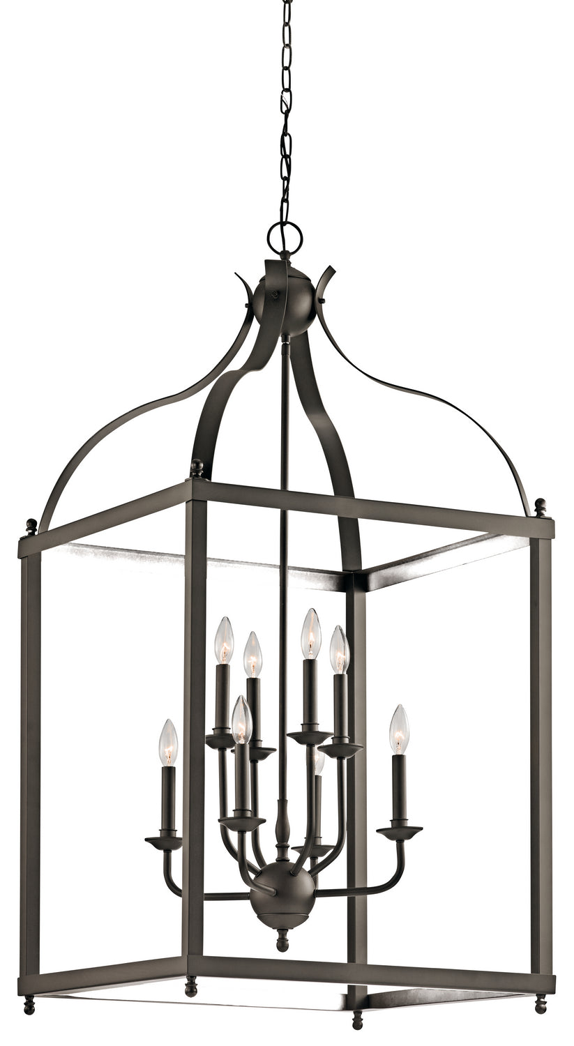 Kichler Canada - 42591OZ - Eight Light Foyer Chandelier - Larkin - Olde Bronze