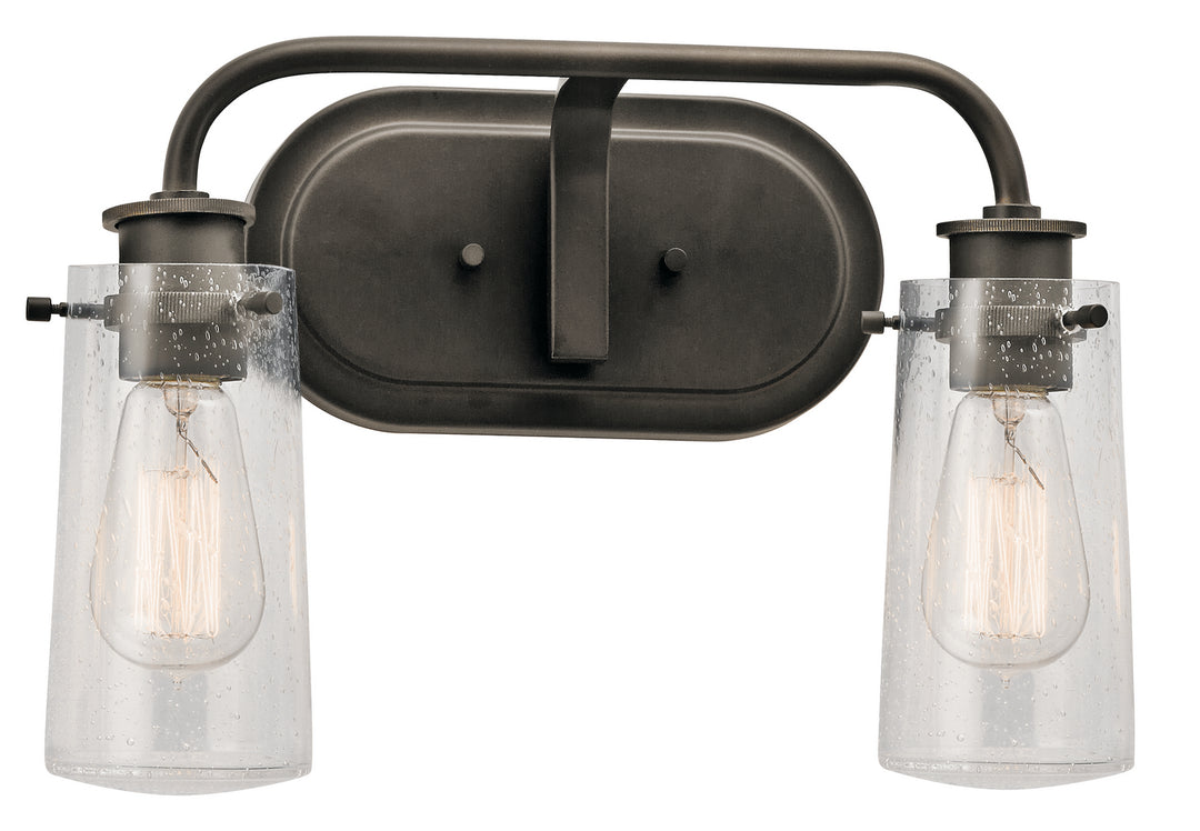 Kichler Canada - 45458OZ - Two Light Bath - Braelyn - Olde Bronze