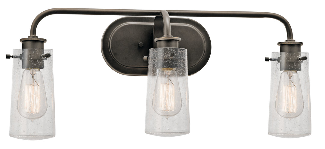 Kichler Canada - 45459OZ - Three Light Bath - Braelyn - Olde Bronze