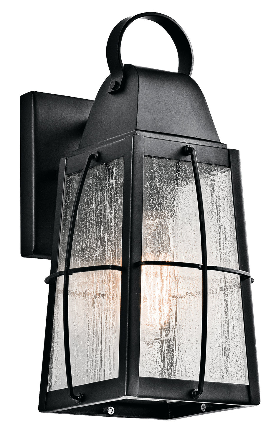 Kichler Canada - 49552BKT - One Light Outdoor Wall Mount - Tolerand - Textured Black