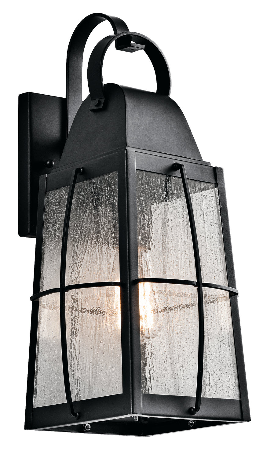 Kichler Canada - 49553BKT - One Light Outdoor Wall Mount - Tolerand - Textured Black