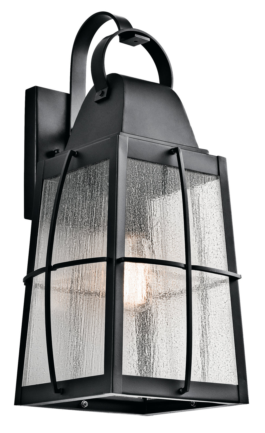 Kichler Canada - 49554BKT - One Light Outdoor Wall Mount - Tolerand - Textured Black
