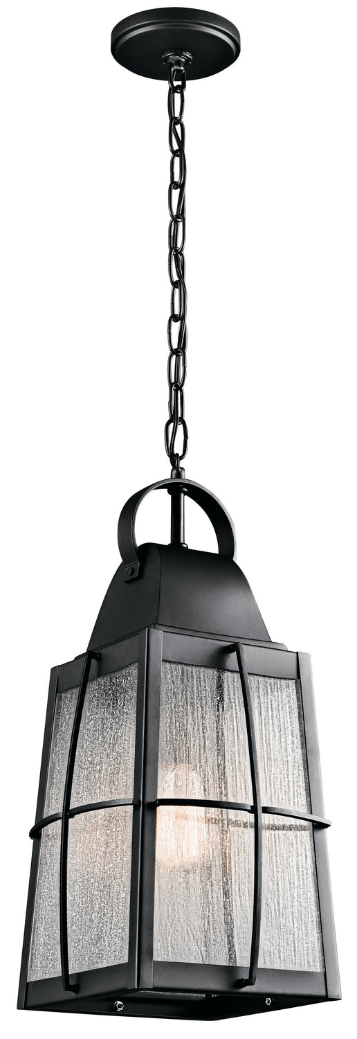 Kichler Canada - 49556BKT - One Light Outdoor Pendant - Tolerand - Textured Black