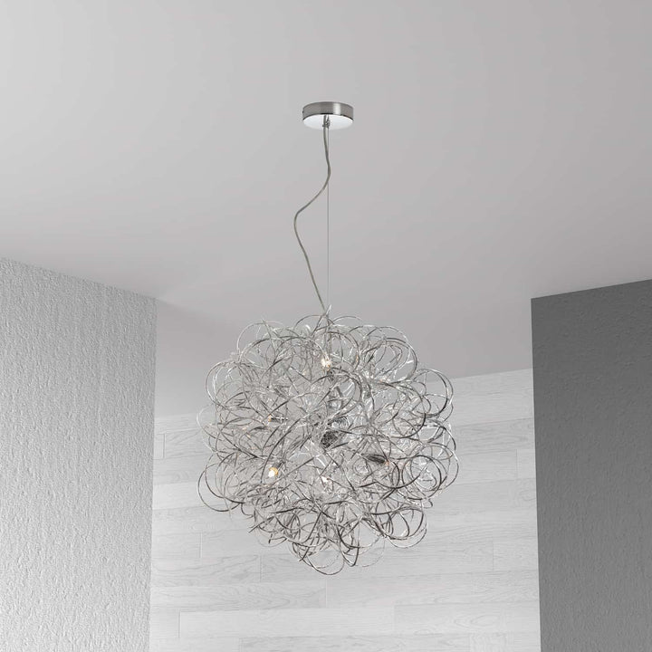 Dainolite Canada - BAY-166LP-PC - Six Light Pendant - Baya - Polished Chrome