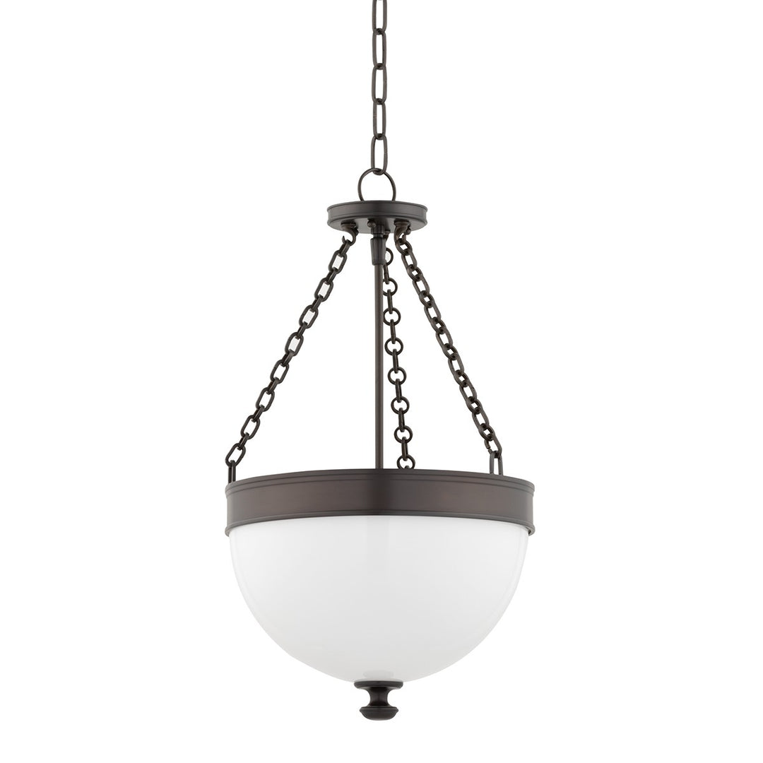 Barrington Three Light Pendant in Historic Bronze - available from The Lighting Shoppe, trusted by Canadian homeowners