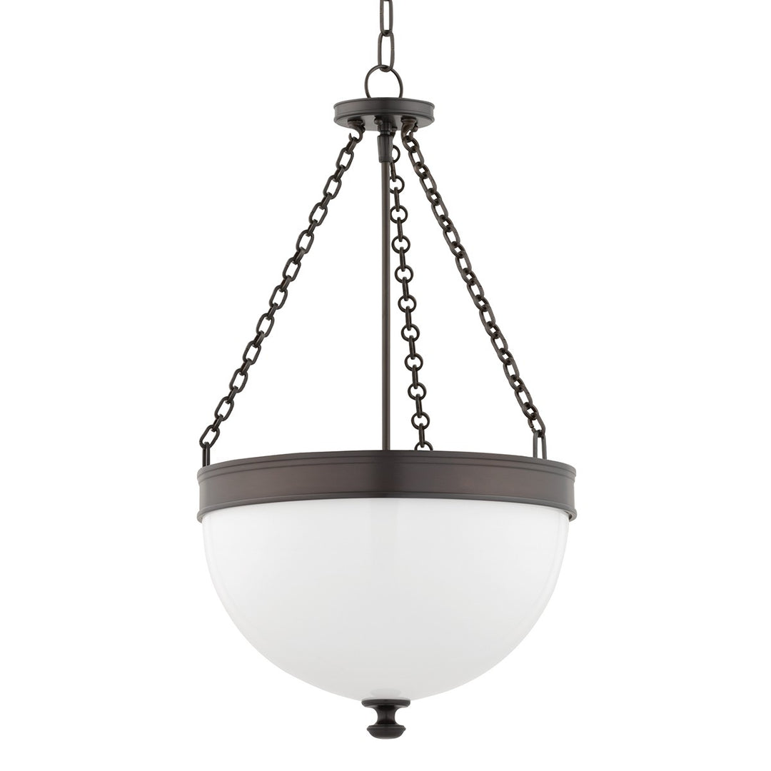 Barrington Three Light Pendant in Historic Bronze - available from The Lighting Shoppe, trusted by Canadian homeowners