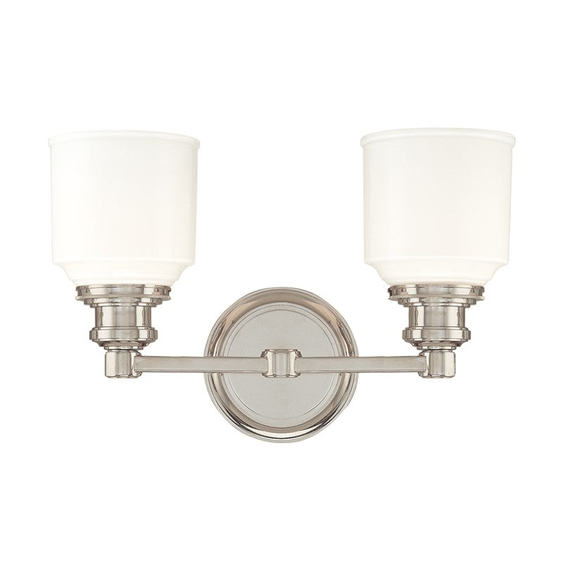 Hudson Valley Canada - 3402-PN - Two Light Bath Bracket - Windham - Polished Nickel