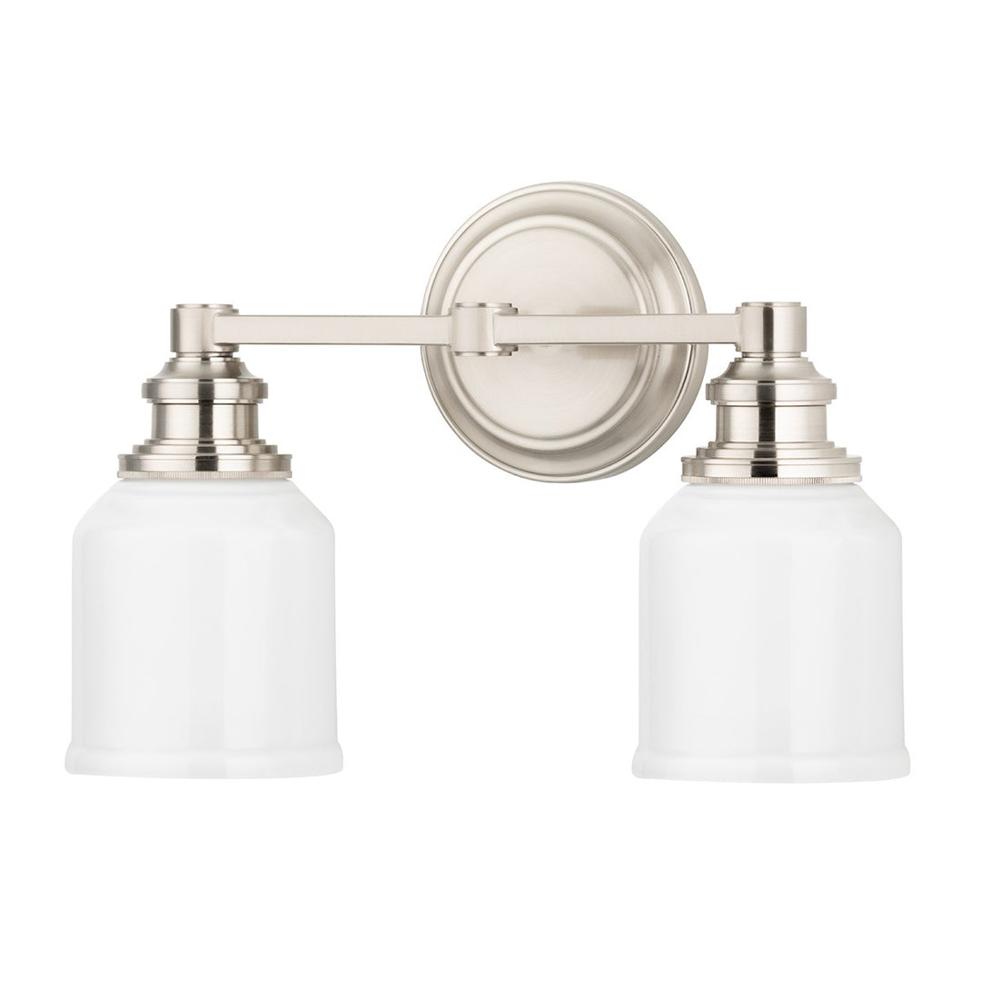 Hudson Valley Canada - 3402-SN - Two Light Bath Bracket - Windham - Satin Nickel