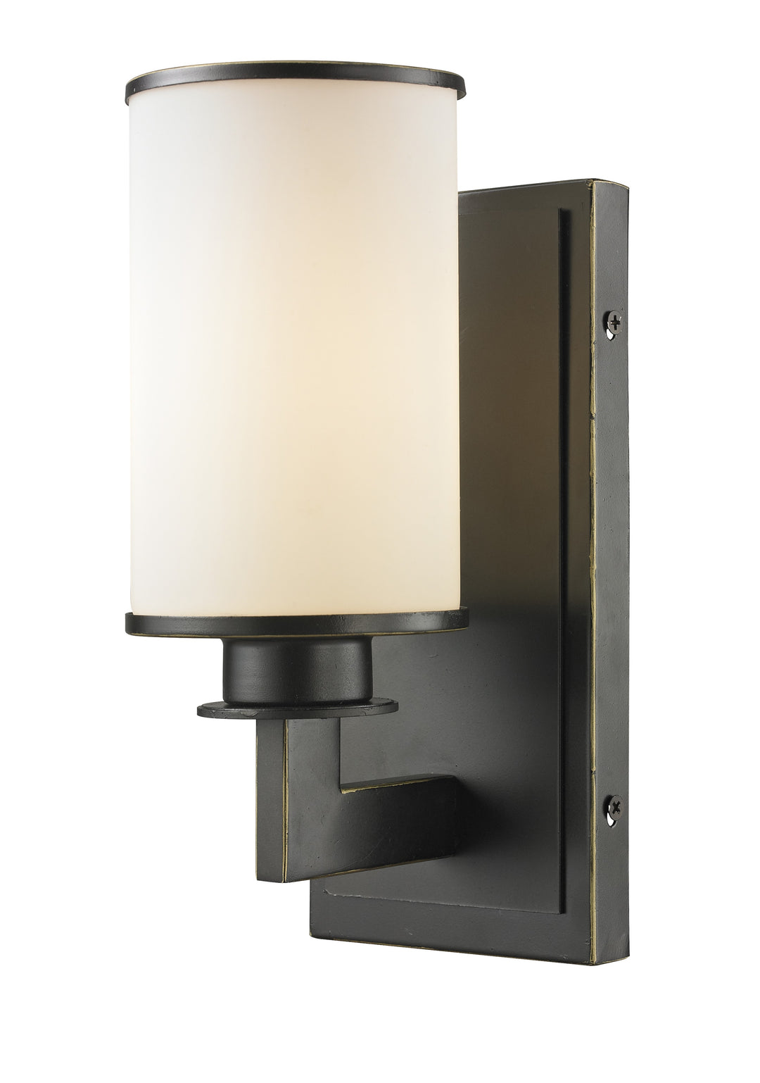 Savannah One Light Wall Sconce in Olde Bronze - available from The Lighting Shoppe, trusted by Canadian homeowners