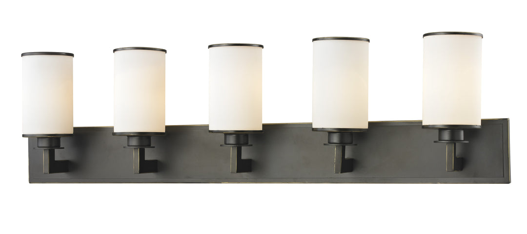 Z-Lite Canada - 413-5V - Five Light Vanity - Savannah - Olde Bronze
