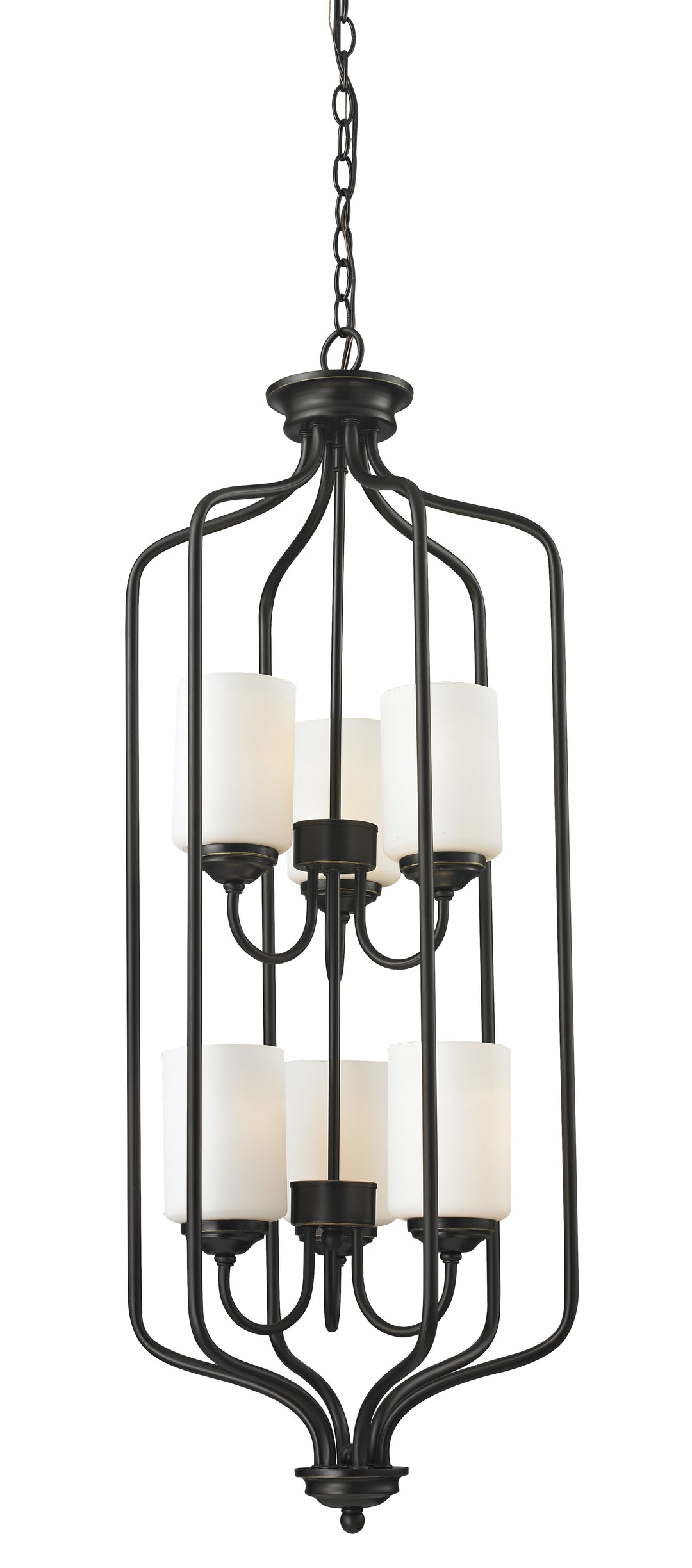 Z-Lite Canada - 414-40 - Six Light Chandelier - Cardinal - Olde Bronze