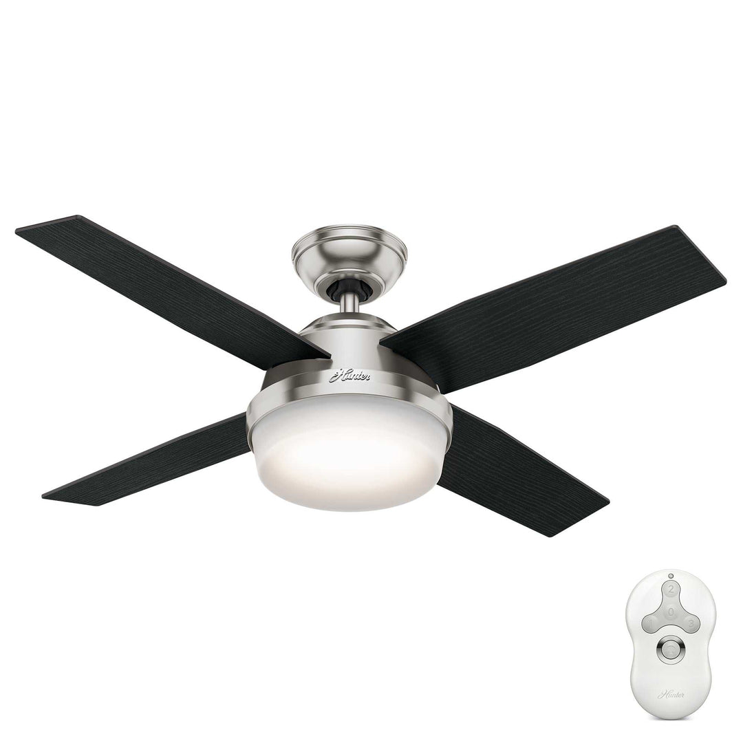 Dempsey with LED Light 44 inch Hunter Fan Canada