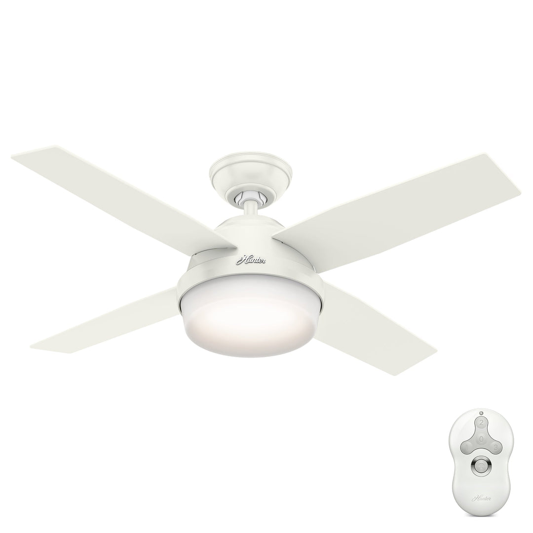 Dempsey with LED Light 44 inch Hunter Fan Canada