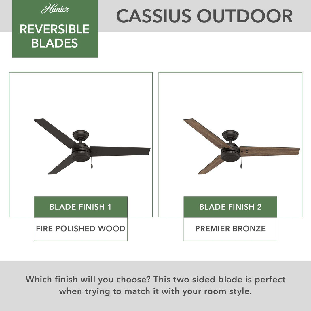 Cassius Outdoor 52 inch Hunter Fan Canada