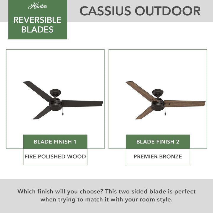 Cassius Outdoor 52 inch Hunter Fan Canada