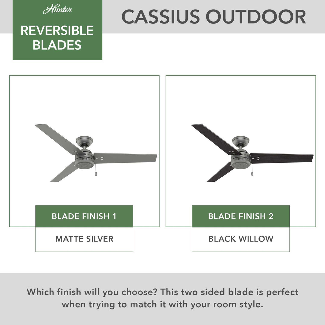 Cassius Outdoor 52 inch Hunter Fan Canada