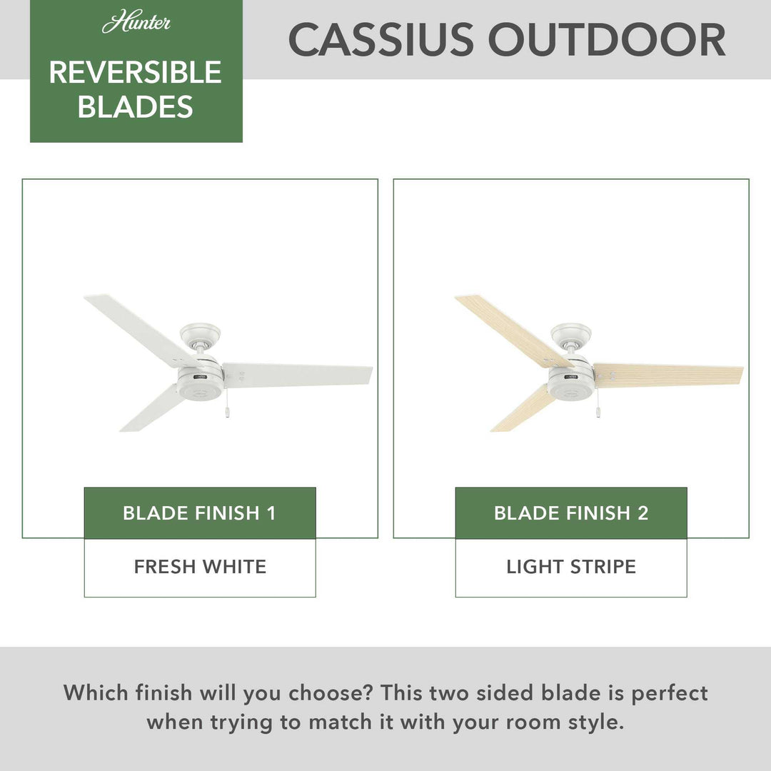 Cassius Outdoor 52 inch Hunter Fan Canada