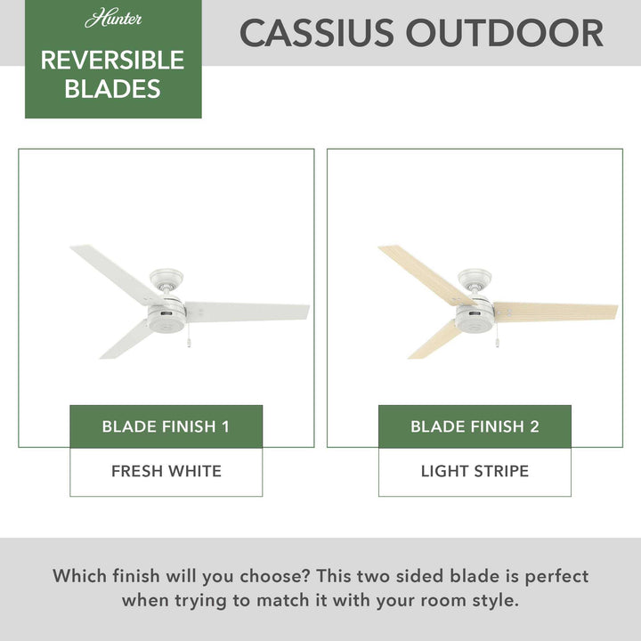 Cassius Outdoor 52 inch Hunter Fan Canada