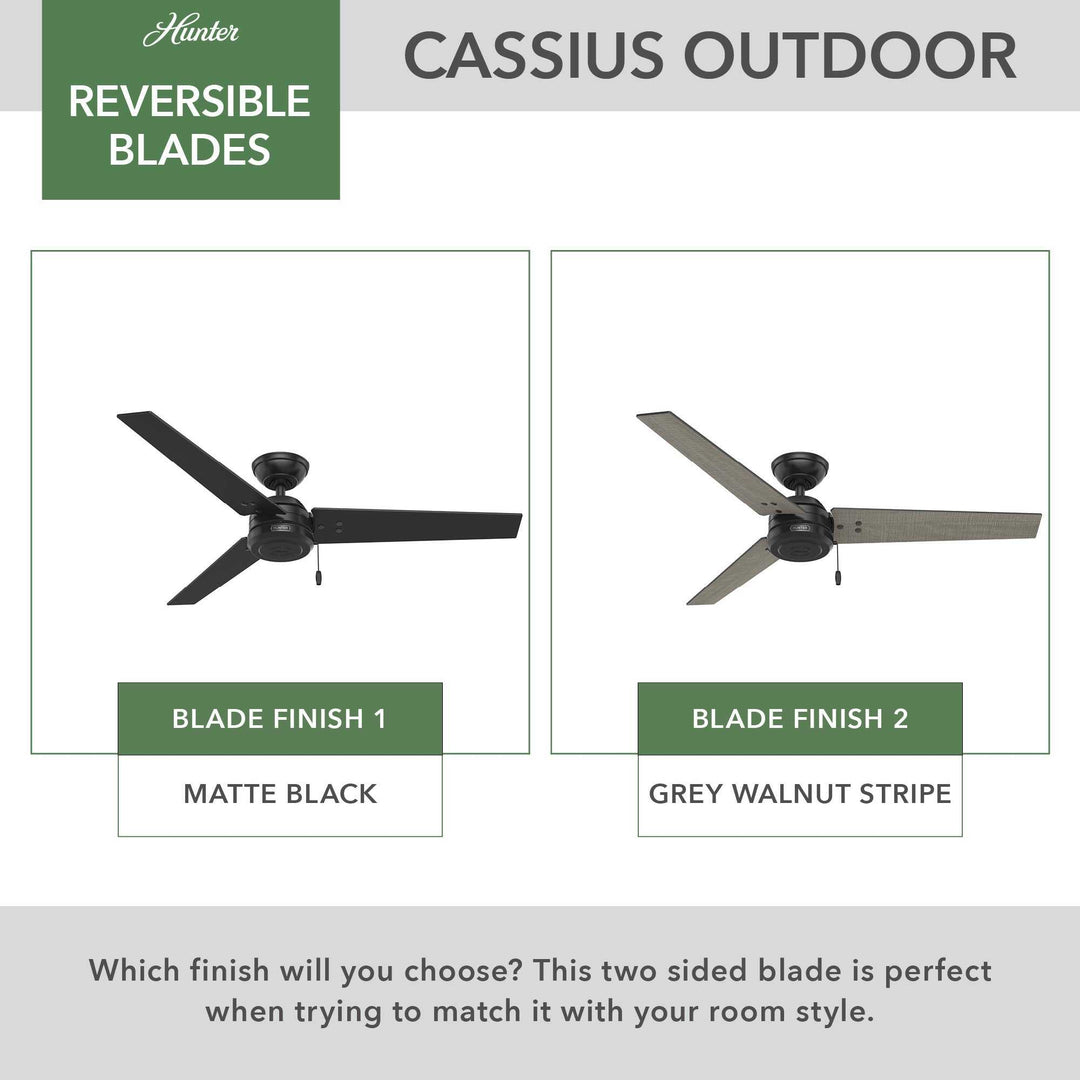 Cassius Outdoor 52 inch Hunter Fan Canada