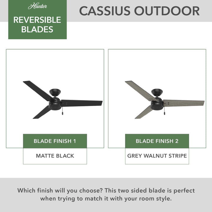 Cassius Outdoor 52 inch Hunter Fan Canada