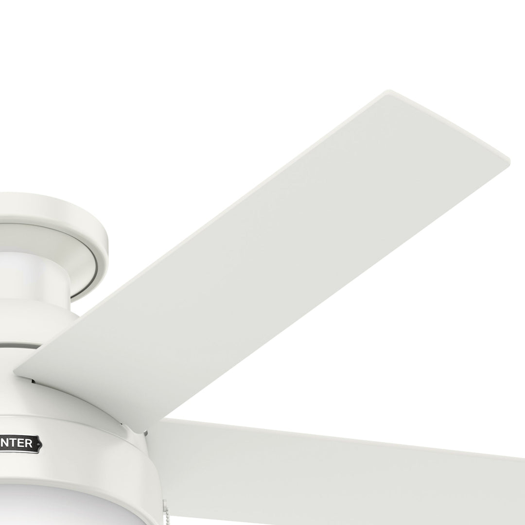 Anslee Low Profile with LED Light 46 inch Hunter Fan Canada