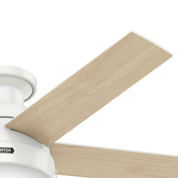 Anslee Low Profile with LED Light 46 inch Hunter Fan Canada