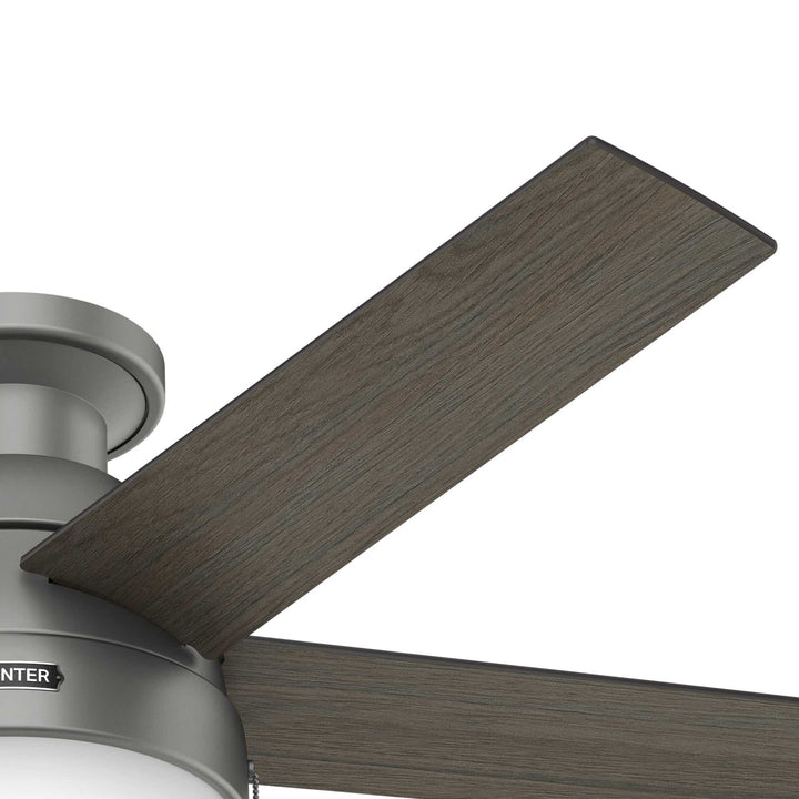 Anslee Low Profile with LED Light 46 inch Hunter Fan Canada