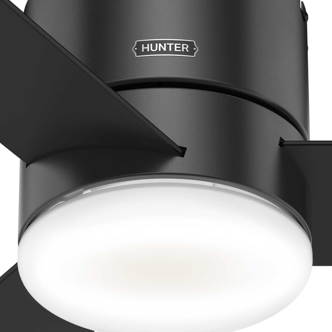 Minimus Low Profile with LED Light Hunter Fan Canada