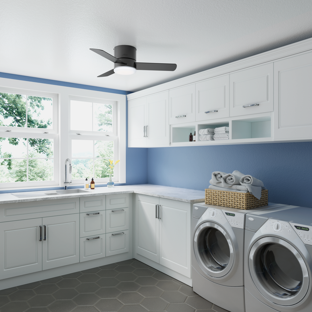 Minimus Low Profile with LED Light Hunter Fan Canada