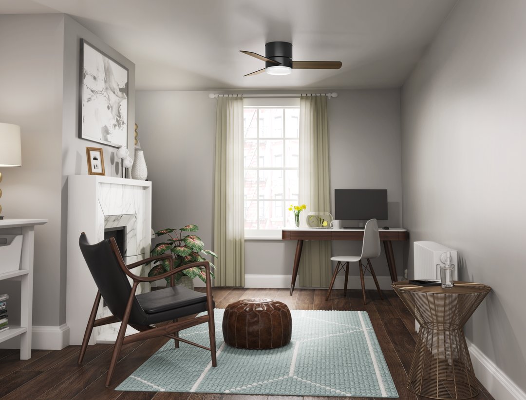 Minimus Low Profile with LED Light Hunter Fan Canada