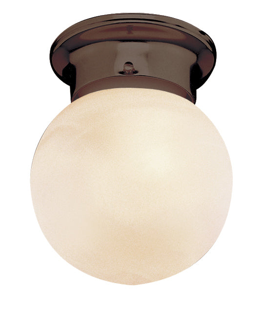 Dash One Light Flushmount in Rubbed Oil Bronze - available from The Lighting Shoppe, trusted by Canadian homeowners