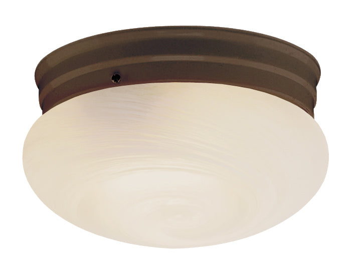 Dash One Light Flushmount in Rubbed Oil Bronze - available from The Lighting Shoppe, trusted by Canadian homeowners