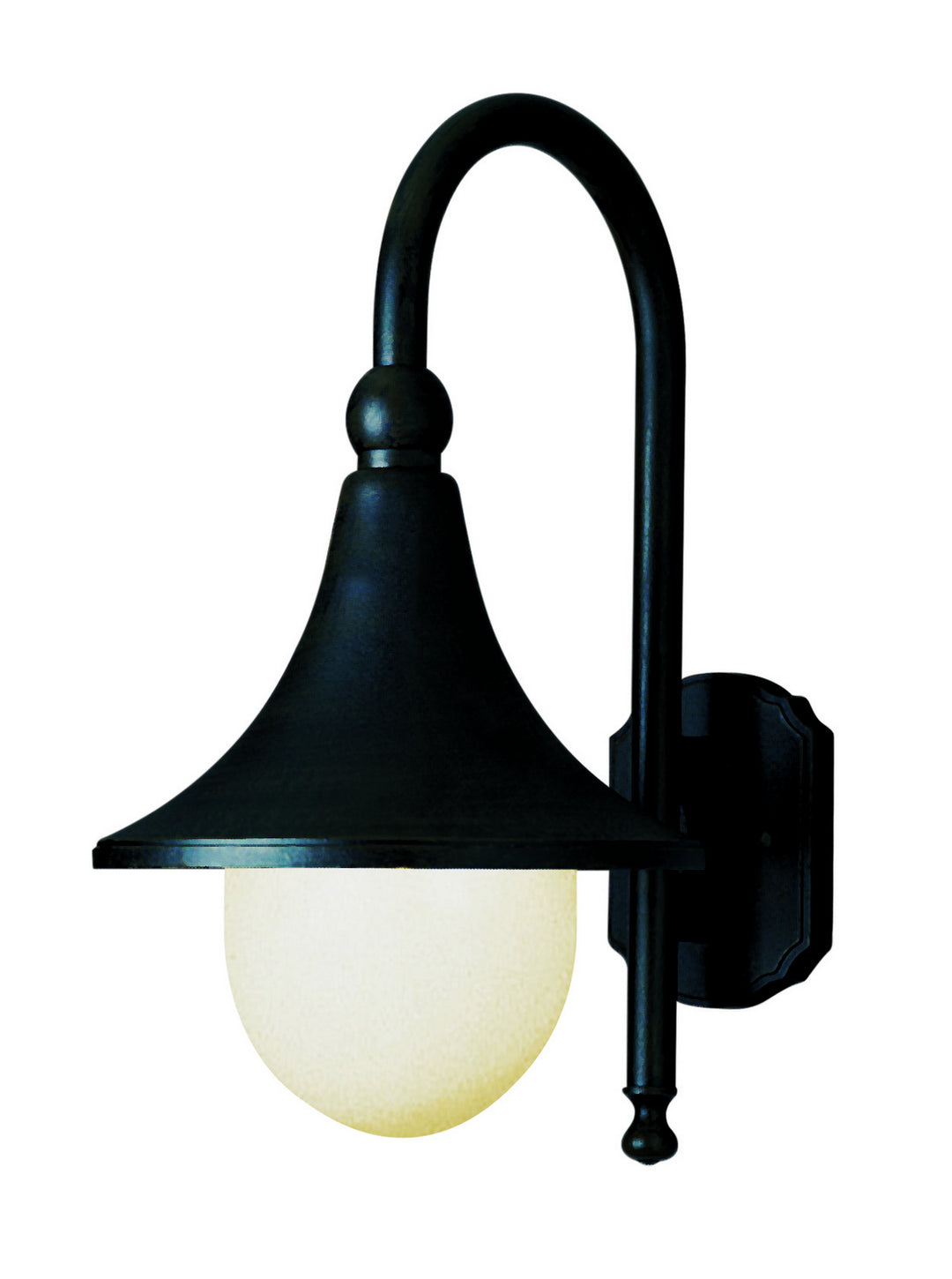 Promenade One Light Wall Lantern in Black - available from The Lighting Shoppe, trusted by Canadian homeowners