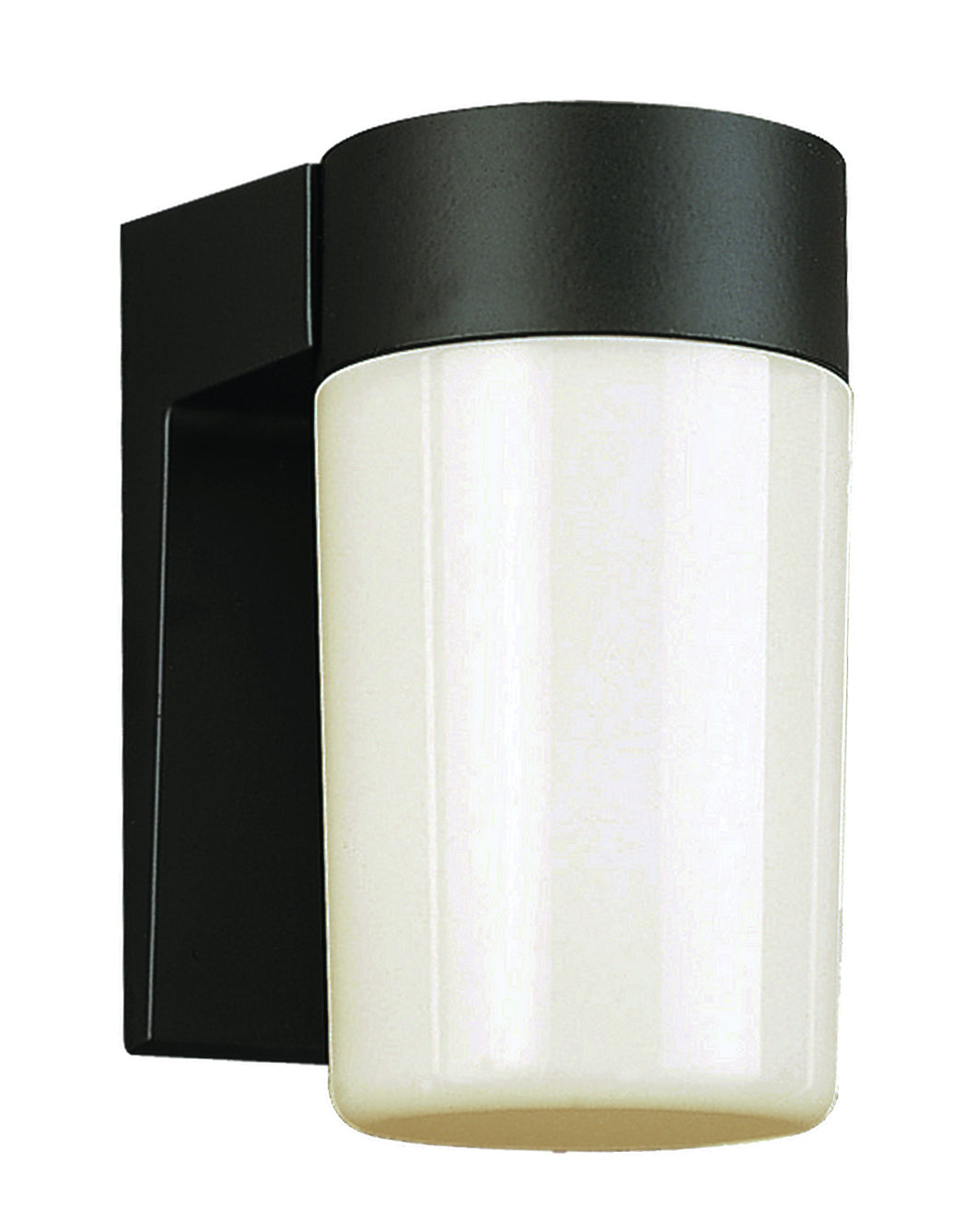 Pershing One Light Wall Lantern in Black - available from The Lighting Shoppe, trusted by Canadian homeowners