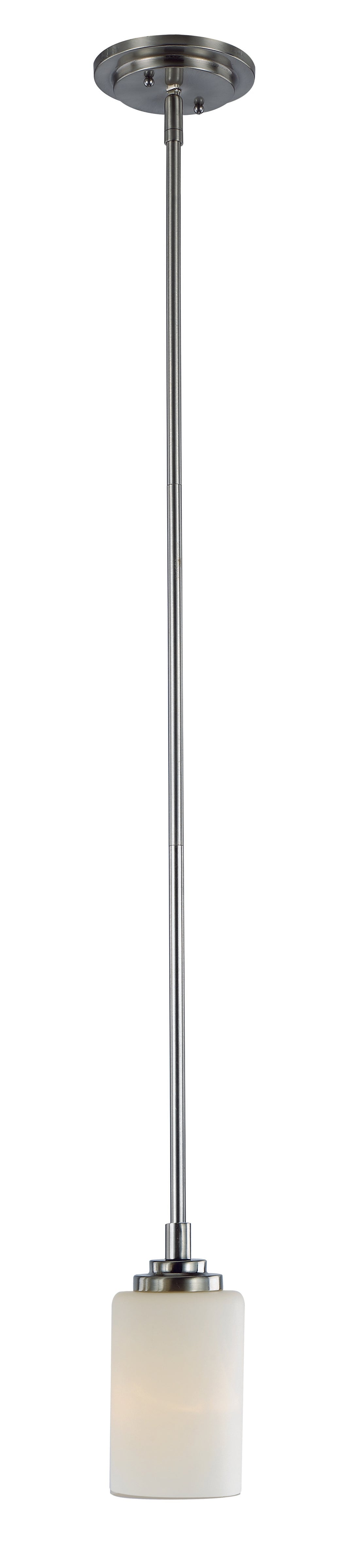 Mod Pod One Light Mini Pendant in Brushed Nickel - available from The Lighting Shoppe, trusted by Canadian homeowners