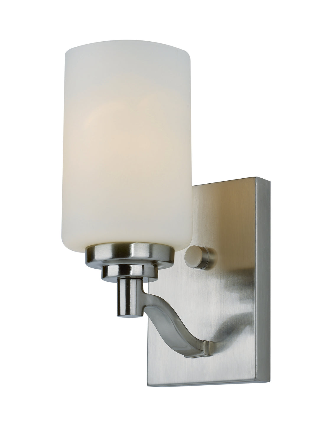 Mod Pod One Light Wall Sconce in Brushed Nickel - available from The Lighting Shoppe, trusted by Canadian homeowners