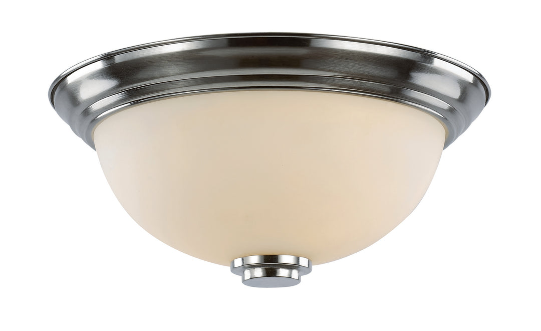 Mod Pod Two Light Flushmount in Brushed Nickel - available from The Lighting Shoppe, trusted by Canadian homeowners