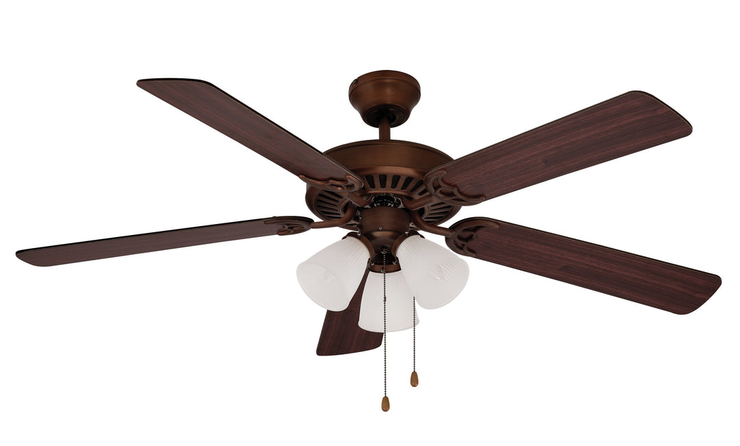 Spottswood 52``Ceiling Fan in Rubbed Oil Bronze - available from The Lighting Shoppe, trusted by Canadian homeowners