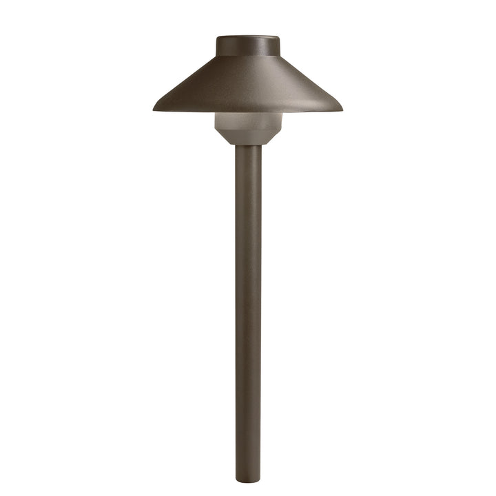 Kichler Canada - 15820AZT - Stepped Dome LED Path - Landscape Led - Textured Architectural Bronze