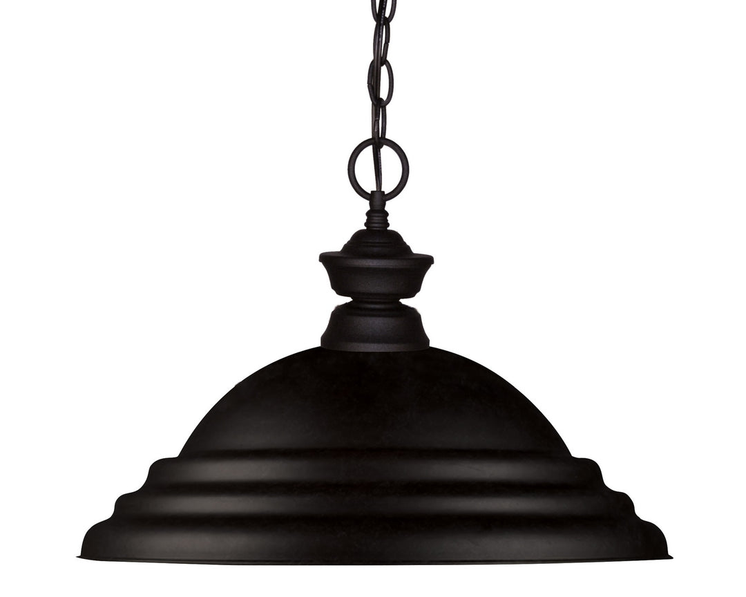 Pendant Lights One Light Pendant in Matte Black - available from The Lighting Shoppe, trusted by Canadian homeowners