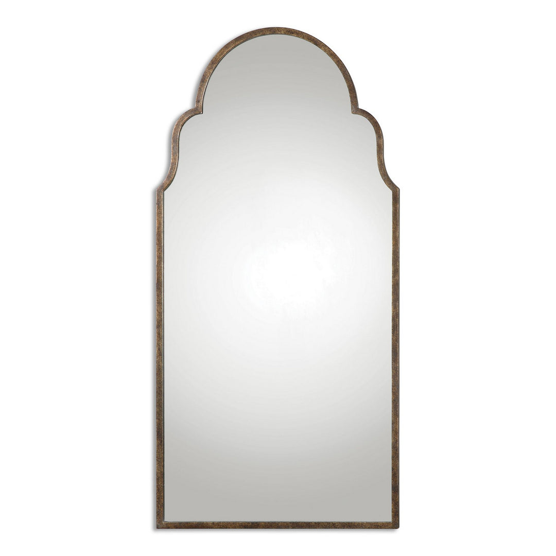 Brayden Mirror in Rust Bronze w/Gold Leaf - available from The Lighting Shoppe, trusted by Canadian homeowners