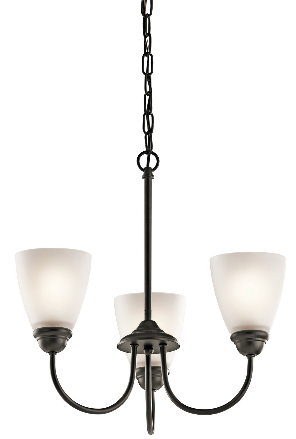 Kichler Canada - 43637OZ - Three Light Mini Chandelier - Jolie - Olde Bronze