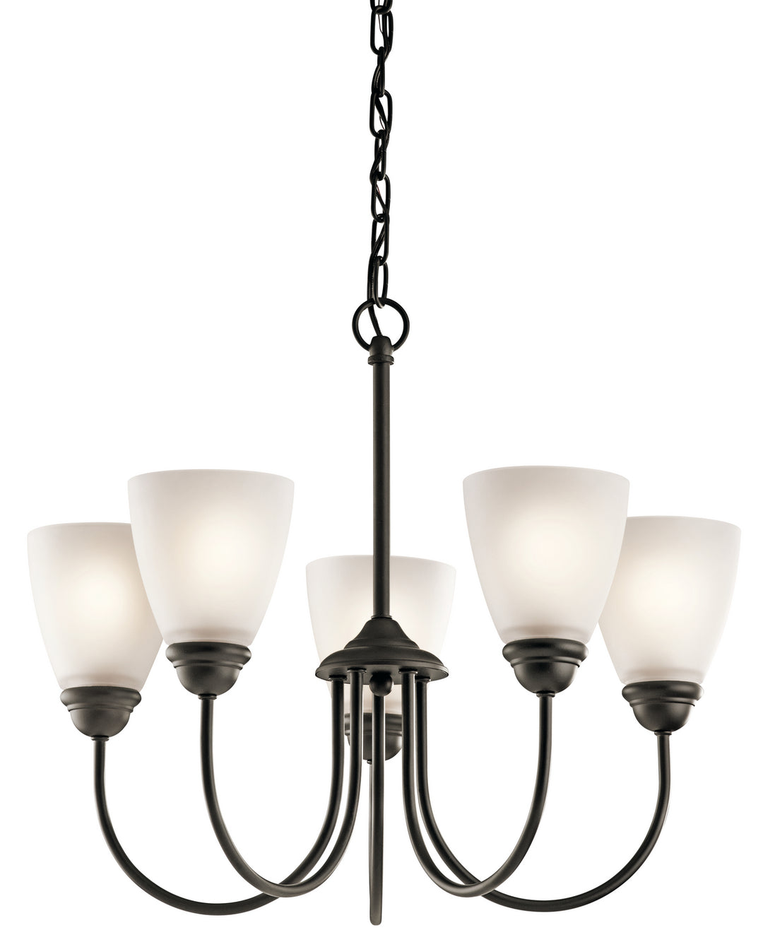 Kichler Canada - 43638OZ - Five Light Chandelier - Jolie - Olde Bronze