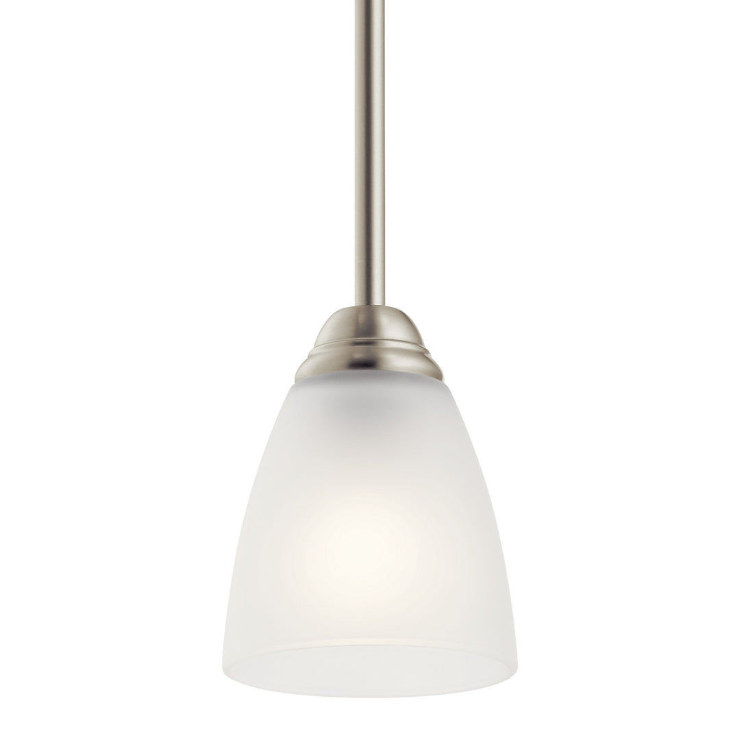 Kichler Canada - 43640NI - One Light Mini Pendant - Jolie - Brushed Nickel