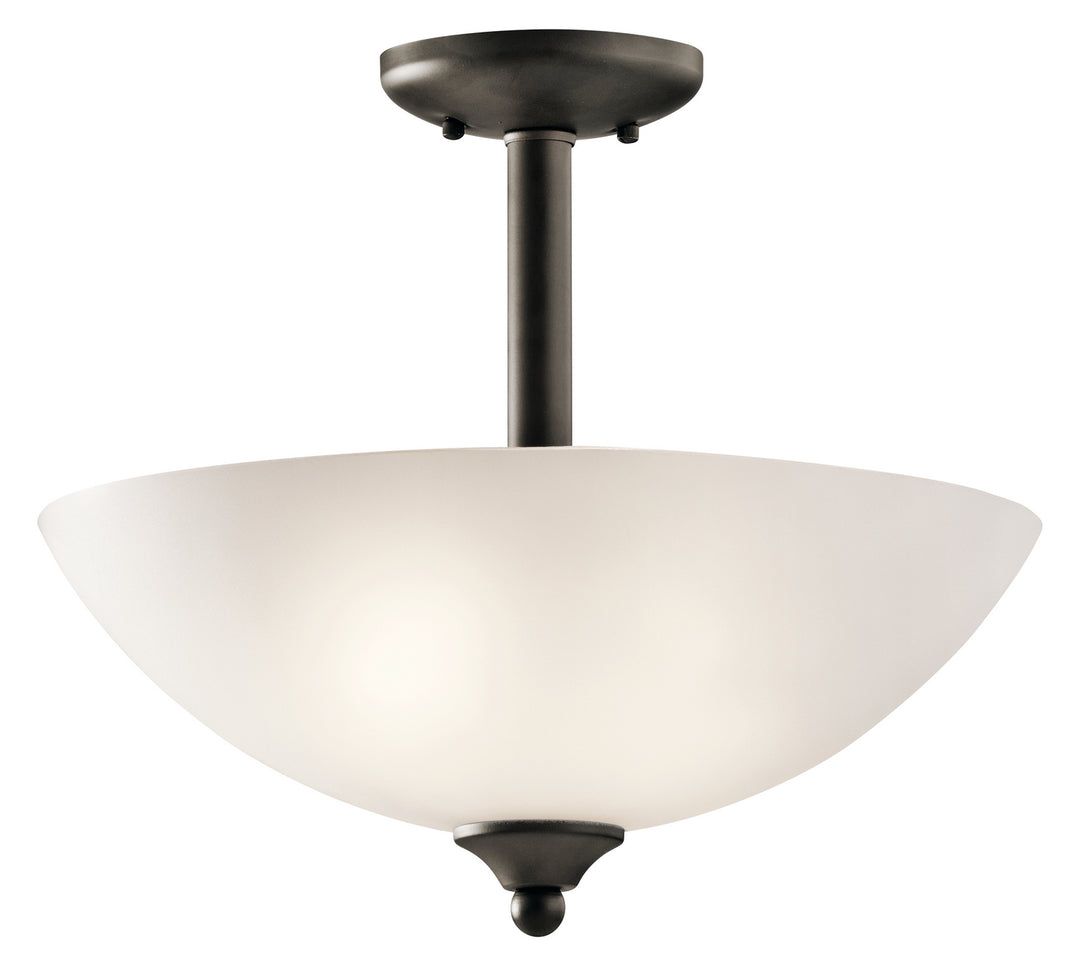 Kichler Canada - 43641OZ - Two Light Pendant/Semi Flush - Jolie - Olde Bronze