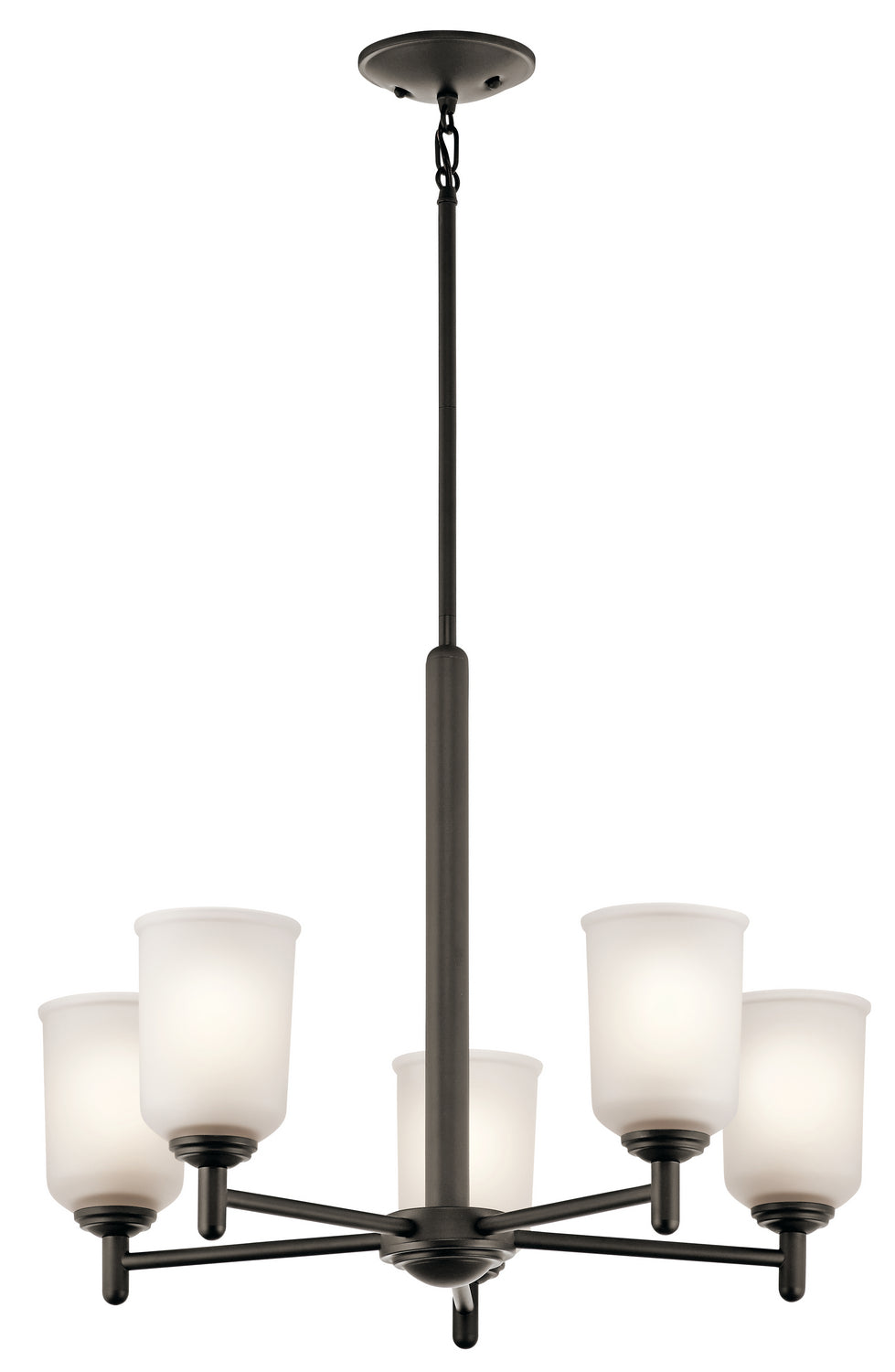 Kichler Canada - 43671OZ - Five Light Chandelier - Shailene - Olde Bronze