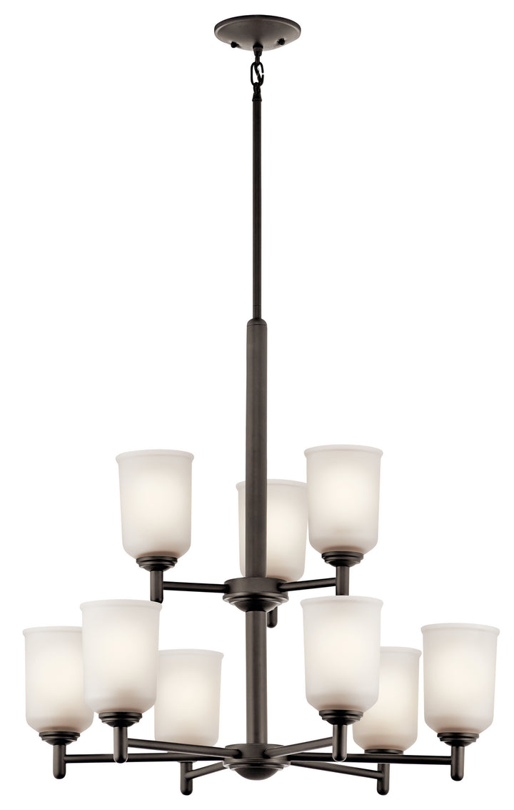 Kichler Canada - 43672OZ - Nine Light Chandelier - Shailene - Olde Bronze