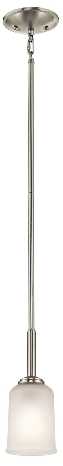Kichler Canada - 43674NI - One Light Mini Pendant - Shailene - Brushed Nickel