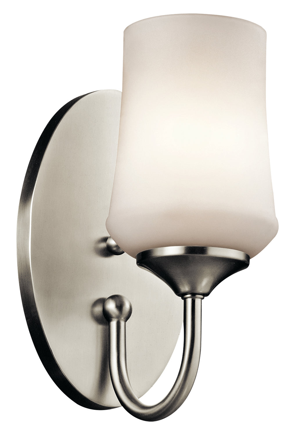 Kichler Canada - 45568NI - One Light Wall Sconce - Aubrey - Brushed Nickel